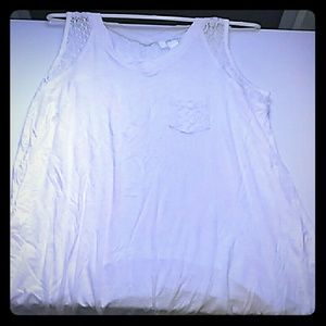 White tank top
